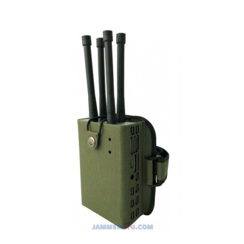 Handheld Portable RC Drone UAV Jammer 30W up to 500m